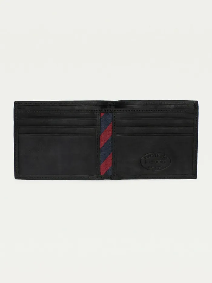 Tommy Hilfiger Small Bifold Card Wallet Black Mens Wallets and Card Holders Popular