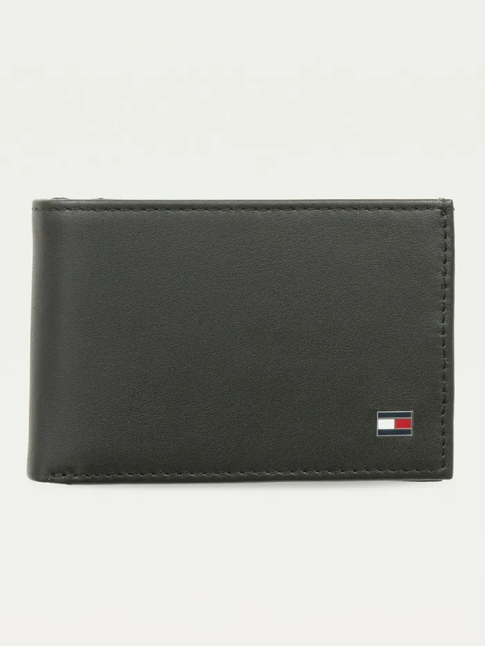 Tommy Hilfiger Small Sleek Leather Wallet Black Mens Wallets and Card Holders Popular Tommy Hilfiger Small Sleek Leather Wallet Black Mens Wallets and Card Holders Popular