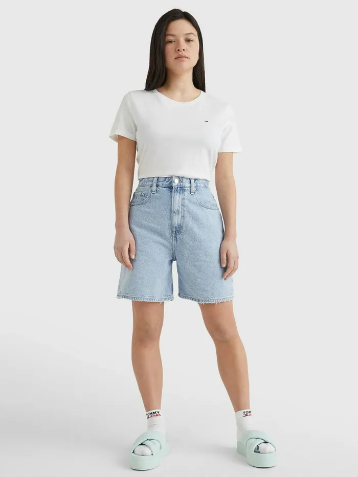 Tommy Hilfiger Soft Jersey TShirt Ecru Womens TShirts Gift for Friend