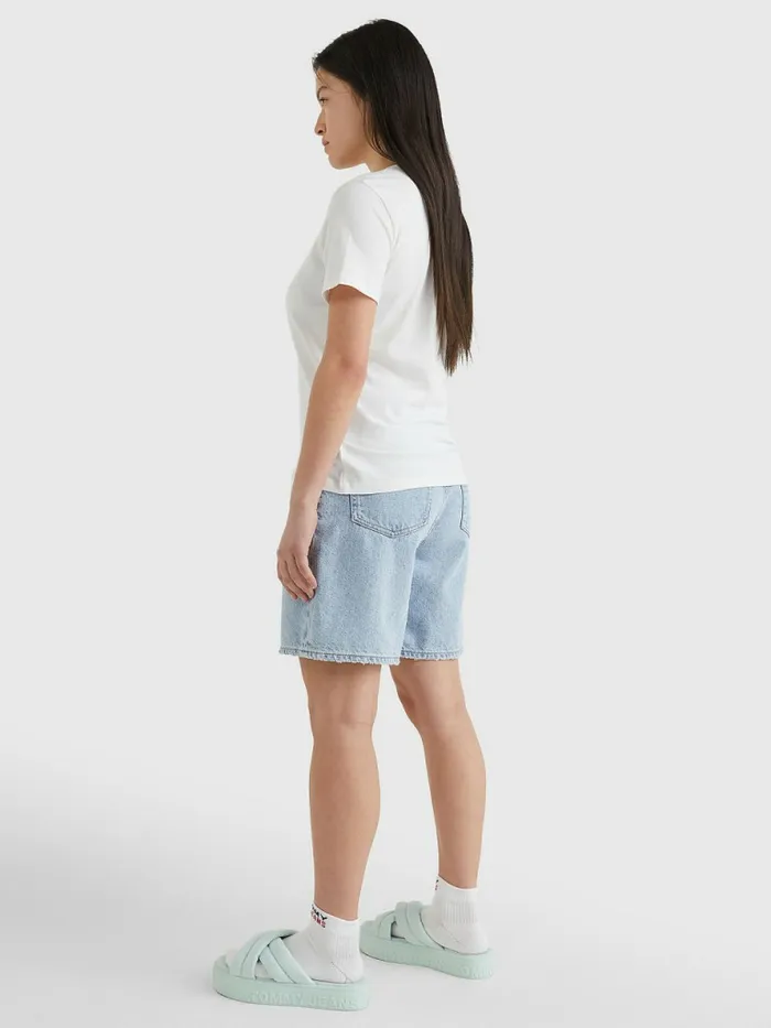Tommy Hilfiger Soft Jersey TShirt Ecru Womens TShirts Gift for Friend