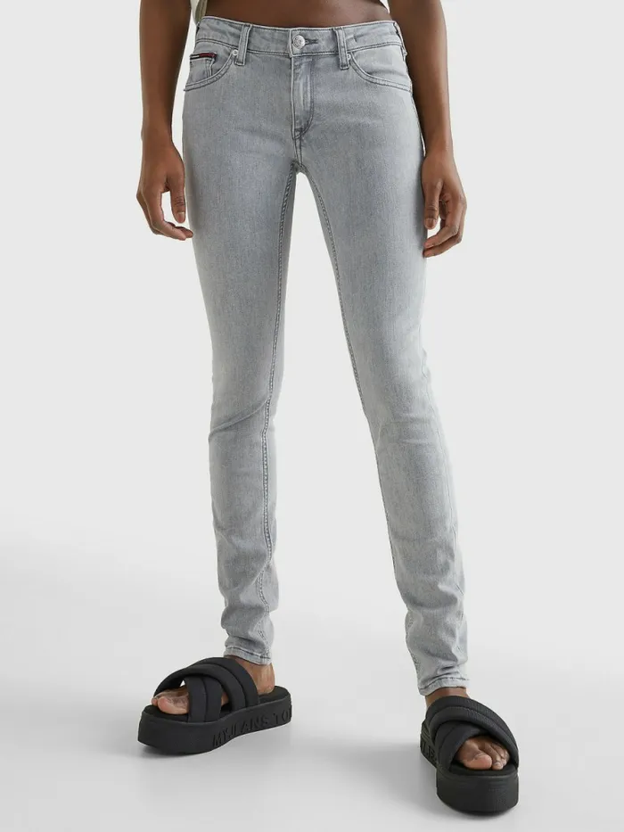 Tommy Hilfiger Sophie Low Rise Skinny Faded Jeans Denim Black Womens Jeans For Sale Tommy Hilfiger Sophie Low Rise Skinny Faded Jeans Denim Black Womens Jeans For Sale
