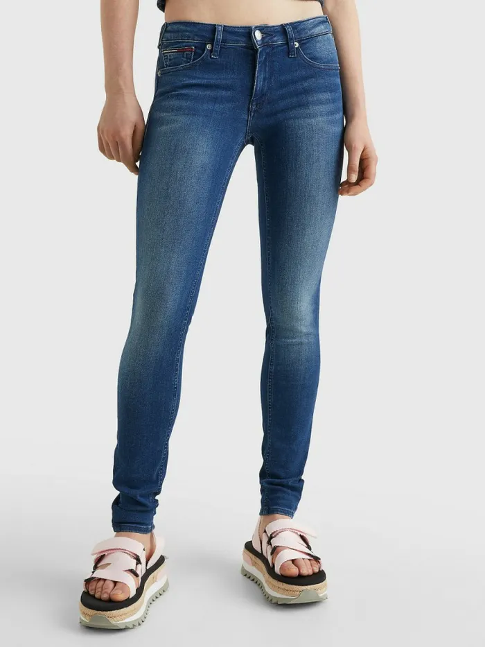 Tommy Hilfiger Sophie Low Rise Skinny Faded Jeans New Niceville Mid Blue Stretch Womens Jeans Casaul Tommy Hilfiger Sophie Low Rise Skinny Faded Jeans New Niceville Mid Blue Stretch Womens Jeans Casaul