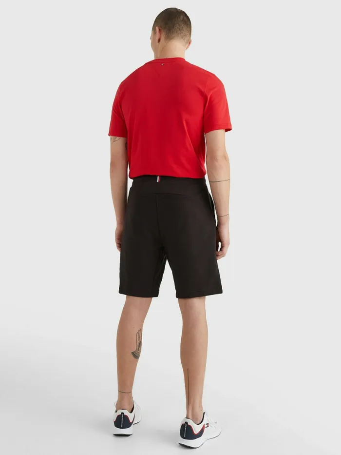 Tommy Hilfiger Sport Essential Th Cool Sweat Shorts Black Mens Shorts Gift Ideas