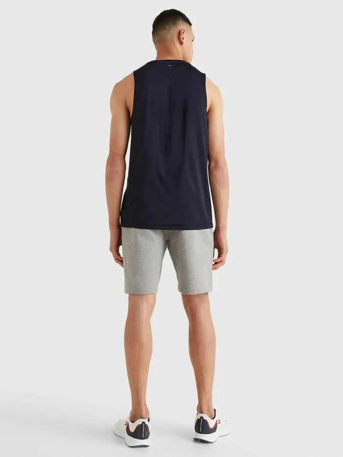 Tommy Hilfiger Sport Essential Training Tank Top Desert Sky Mens Tommy Hilfiger Sport