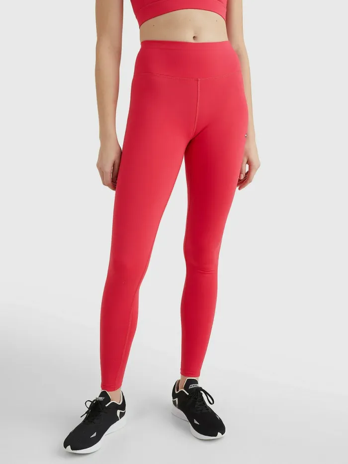 Tommy Hilfiger Sport Full Length Leggings Pink Splendor Womens CoOrds