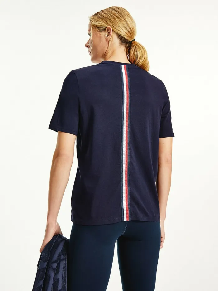 Tommy Hilfiger Sport Organic Cotton TShirt Desert Sky Womens TShirts Popular