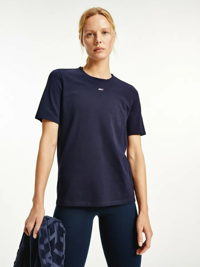 Tommy Hilfiger Sport Organic Cotton TShirt Desert Sky Womens Tommy Hilfiger Sport Tommy Hilfiger Sport Organic Cotton TShirt Desert Sky Womens Tommy Hilfiger Sport