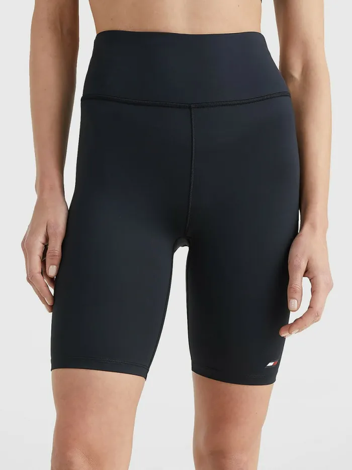 Tommy Hilfiger Sport Performance Skinny Fit Shorts Black Womens Shorts Online