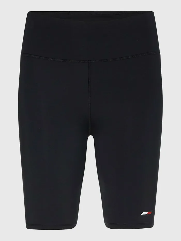 Tommy Hilfiger Sport Performance Skinny Fit Shorts Black Womens Shorts Online