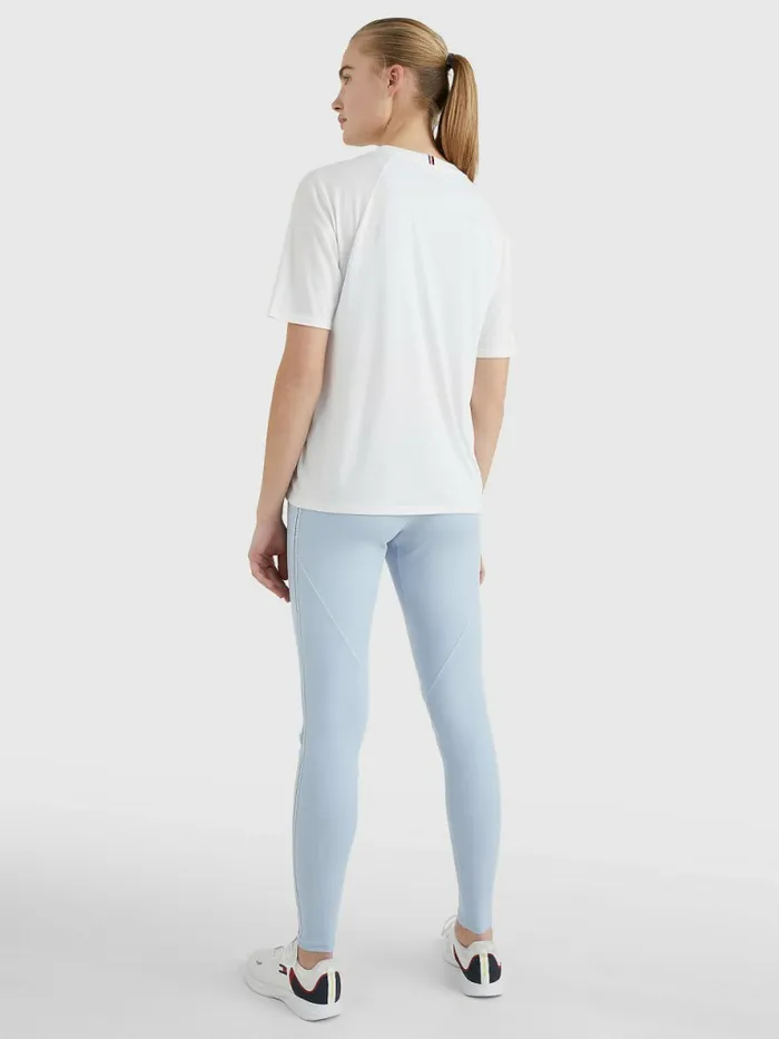 Tommy Hilfiger Sport Relaxed Fit TShirt Th Optic White Womens TShirts Online
