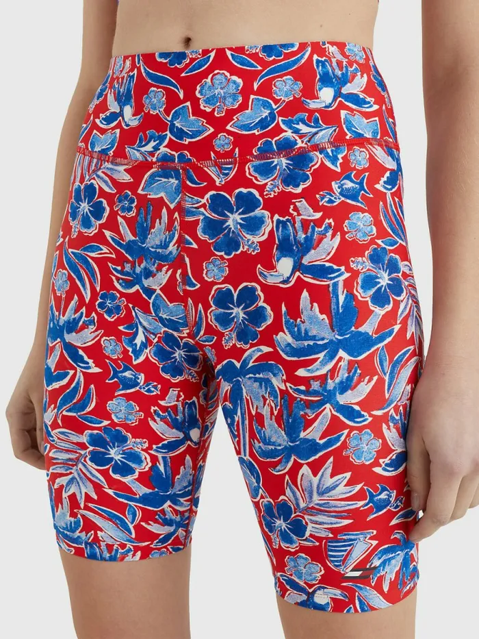 Tommy Hilfiger Sport Stretch Floral Shorts Island Print Womens Tommy Hilfiger Sport Near Me