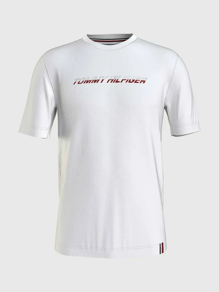 Tommy Hilfiger Sport Th Cool Graphic TShirt White Mens TShirts Gift Ideas