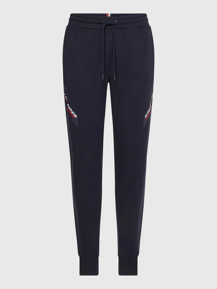 Tommy Hilfiger Sport Th Cool Tape Joggers Desert Sky Mens Trousers