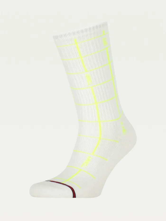 Tommy Hilfiger Stretch Cotton Grid Check Socks Lime Womens Socks and Hosiery Online Tommy Hilfiger Stretch Cotton Grid Check Socks Lime Womens Socks and Hosiery Online