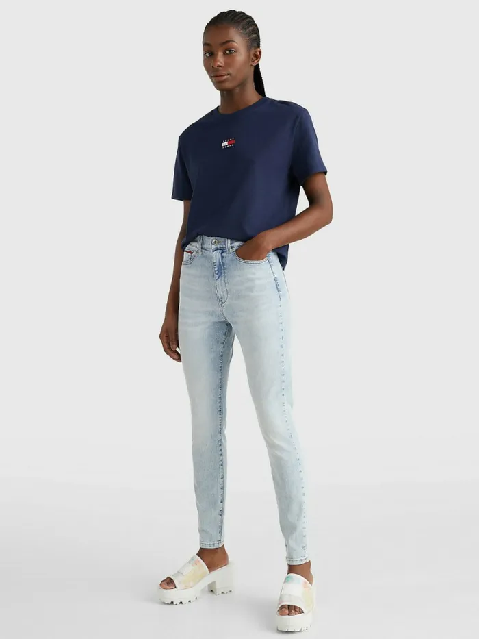 Tommy Hilfiger Sylvia High Rise Super Skinny Ankle Jeans Denim Light Womens Jeans Gift Ideas