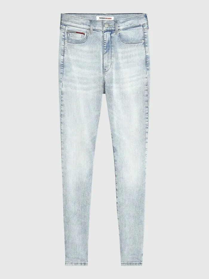 Tommy Hilfiger Sylvia High Rise Super Skinny Ankle Jeans Denim Light Womens Jeans Gift Ideas