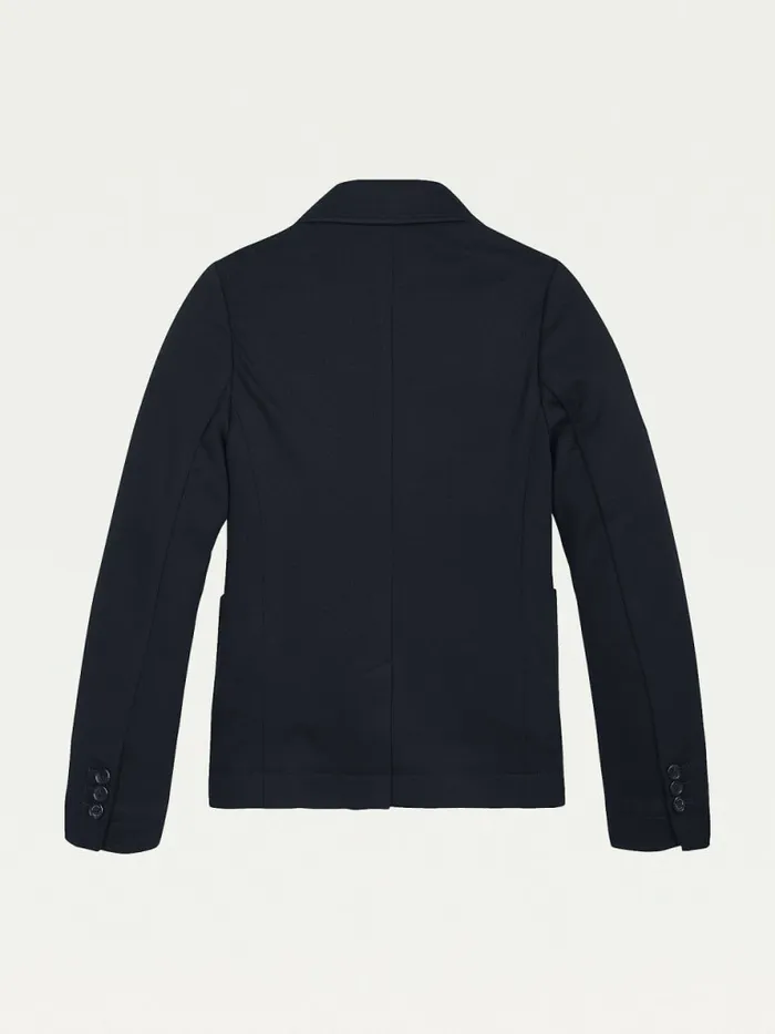 Tommy Hilfiger Th Comfort Stretch Jersey Blazer Desert Sky Boys Coats and Jackets Online