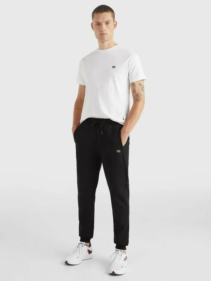 Tommy Hilfiger Th Flex Pure Cotton Travel TShirt White Mens TShirts On Sale