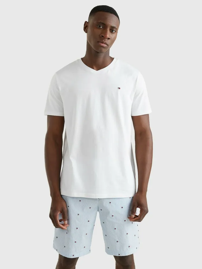 Tommy Hilfiger Th Modern Oversized TShirt White Mens Loungewear and Nightwear Tommy Hilfiger Th Modern Oversized TShirt White Mens Loungewear and Nightwear