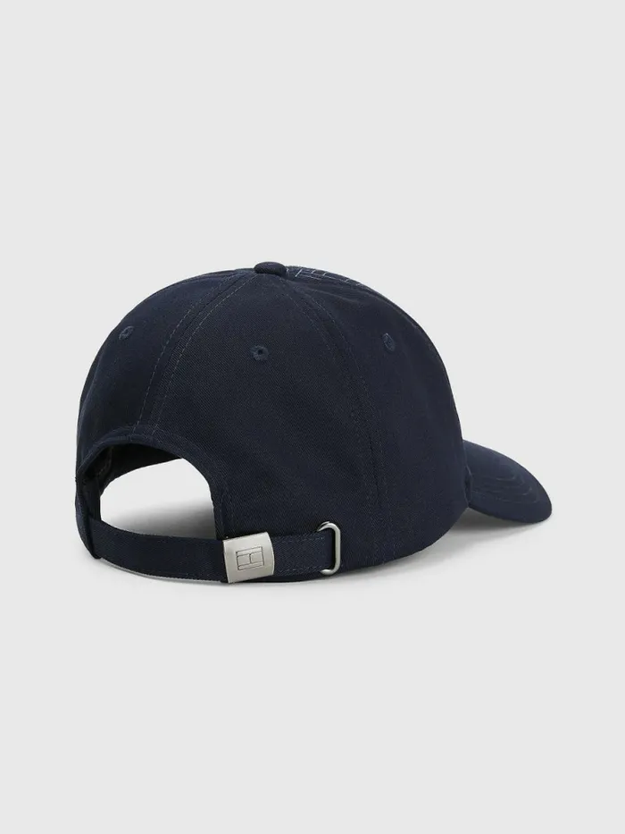 Tommy Hilfiger Th Modern Signature Patch Cap Desert Sky Mens Hats and Scarves For Sale