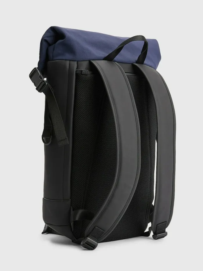Tommy Hilfiger Th Tech Urban Commuter Backpack Pitch Blue Mens Bags Sale