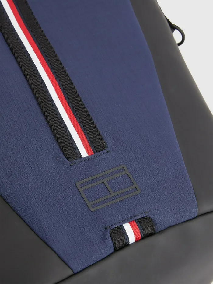 Tommy Hilfiger Th Tech Urban Commuter Backpack Pitch Blue Mens Bags Sale