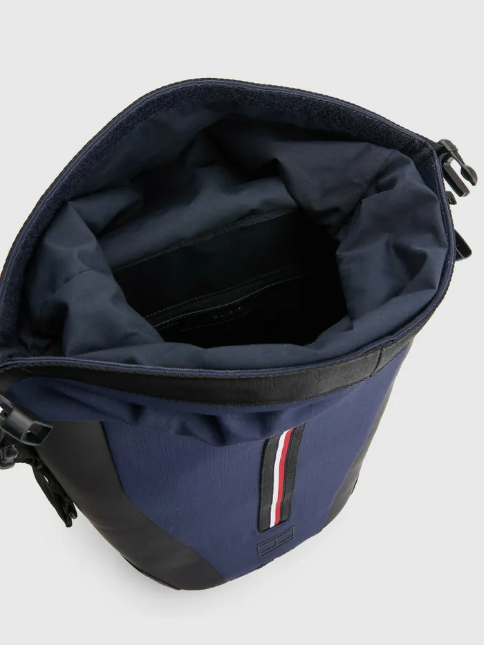 Tommy Hilfiger Th Tech Urban Commuter Backpack Pitch Blue Mens Bags Sale
