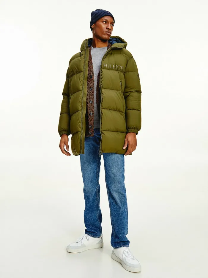 Tommy Hilfiger Th Warm High Loft Filled Parka Olivewood Mens Coats and Jackets Online Tommy Hilfiger Th Warm High Loft Filled Parka Olivewood Mens Coats and Jackets Online