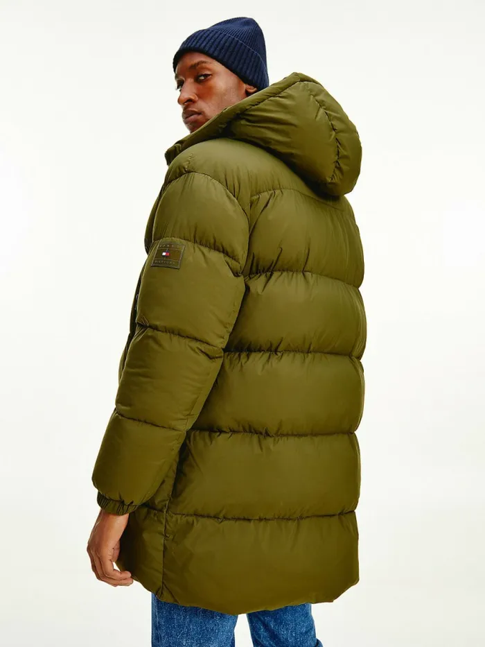 Tommy Hilfiger Th Warm High Loft Filled Parka Olivewood Mens Coats and Jackets Online