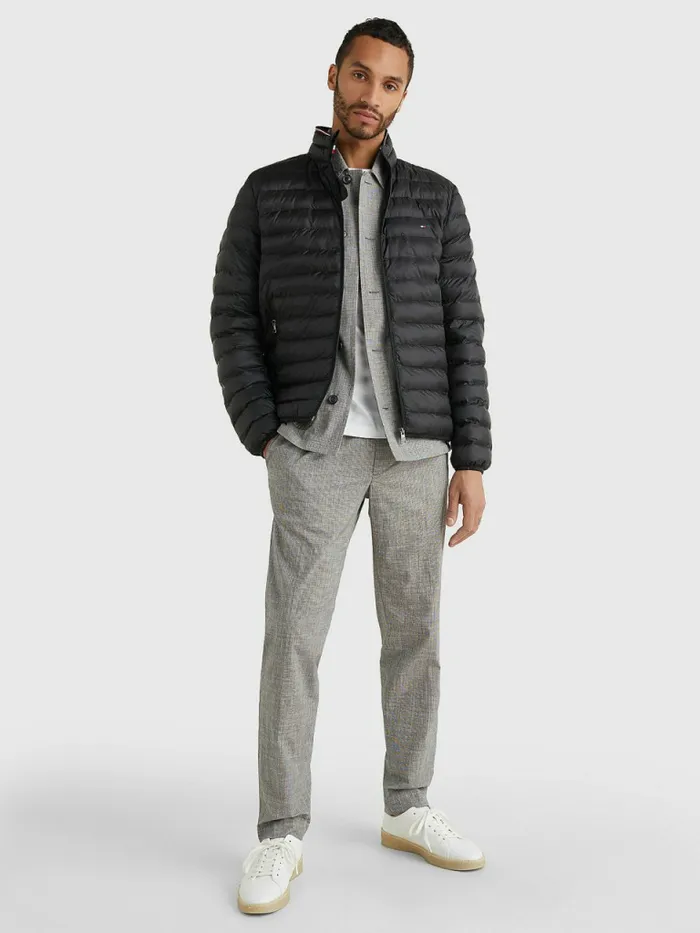 Tommy Hilfiger Th Warm Padded Jacket Black Mens Coats and Jackets Casaul