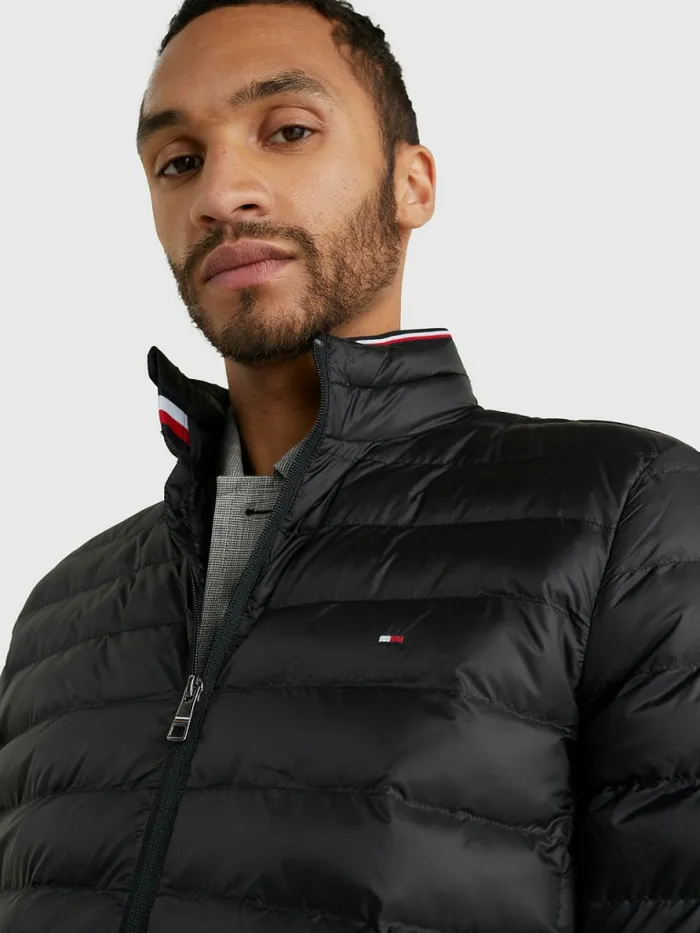 Tommy Hilfiger Th Warm Padded Jacket Black Mens Coats and Jackets Casaul