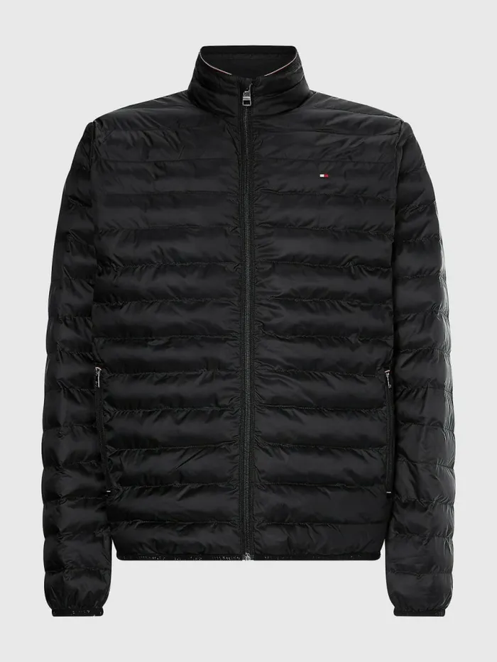 Tommy Hilfiger Th Warm Padded Jacket Black Mens Coats and Jackets Casaul