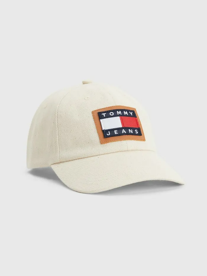 Tommy Hilfiger Tommy Badge Canvas Cap Natural Canvas Mens Hats and Scarves Gift Ideas Tommy Hilfiger Tommy Badge Canvas Cap Natural Canvas Mens Hats and Scarves Gift Ideas