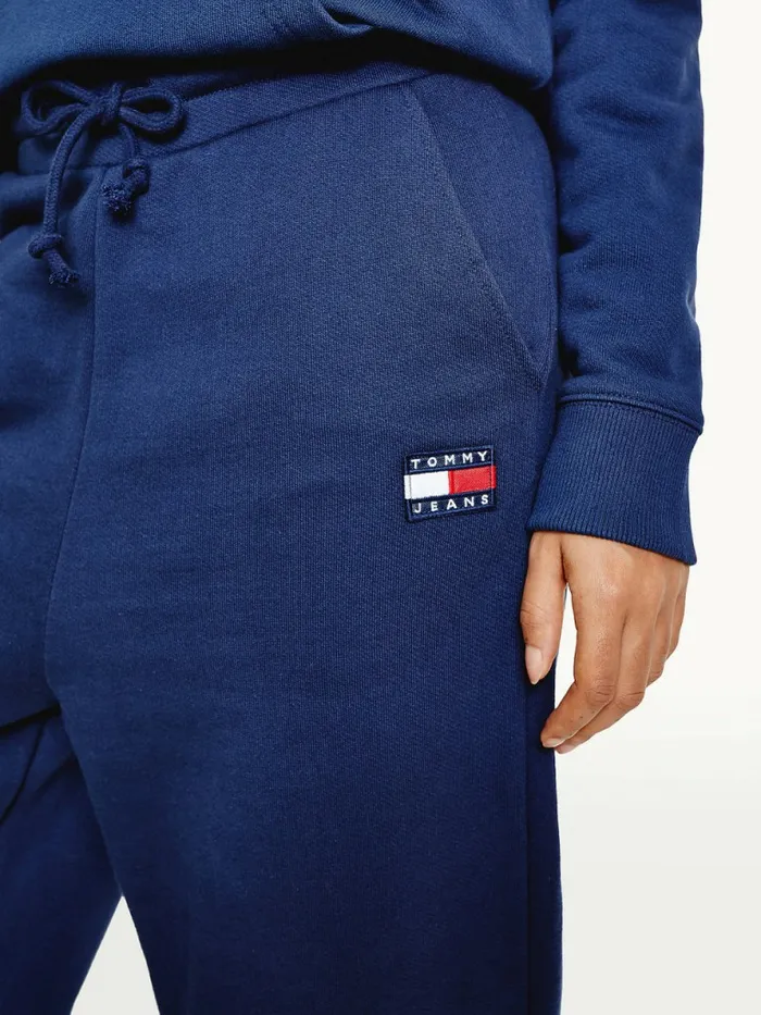 Tommy Hilfiger Tommy Badge Relaxed Joggers Twilight Navy Womens Trousers