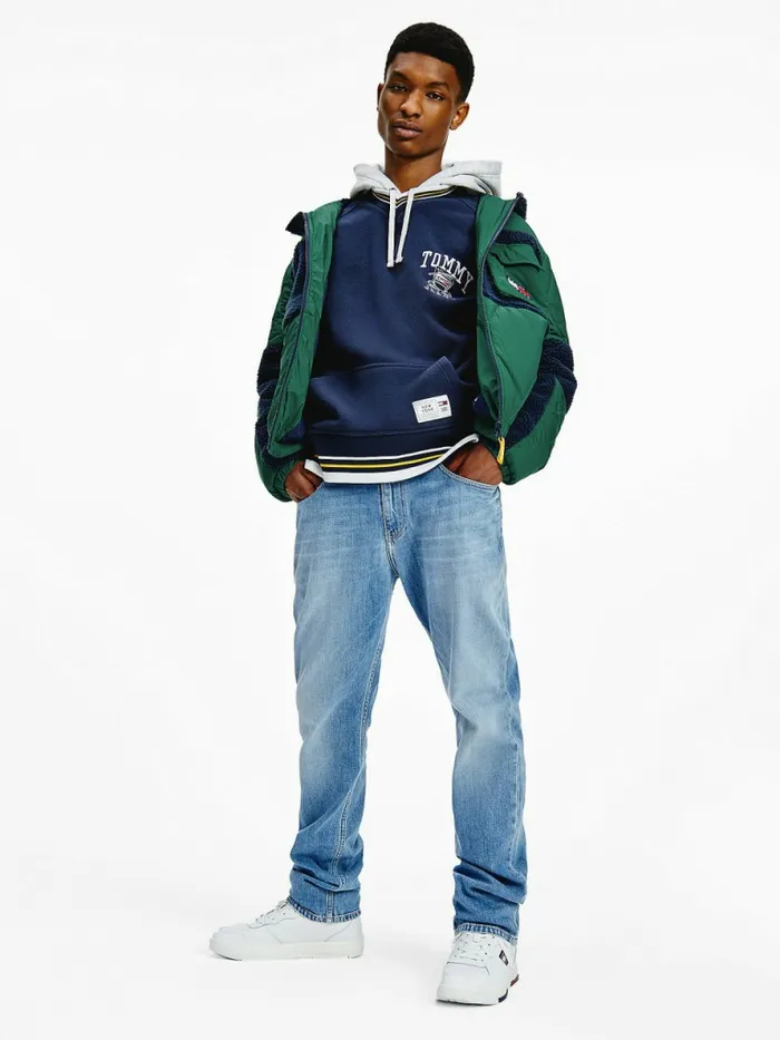 Tommy Hilfiger Tommy Badge Sherpa Jacket Rural Green Mens Coats and Jackets On Sale Tommy Hilfiger Tommy Badge Sherpa Jacket Rural Green Mens Coats and Jackets On Sale