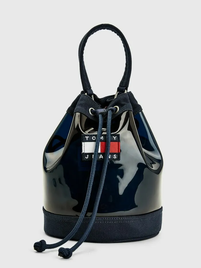Tommy Hilfiger Tommy Badge Summer Bucket Bag Twilight Navy Womens Bags On Sale Tommy Hilfiger Tommy Badge Summer Bucket Bag Twilight Navy Womens Bags On Sale