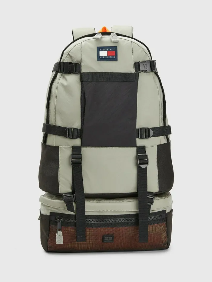 Tommy Hilfiger Tommy Jeans Modern 3In1 Mesh Backpack Faded Willow Mens Bags For Sale Tommy Hilfiger Tommy Jeans Modern 3In1 Mesh Backpack Faded Willow Mens Bags For Sale