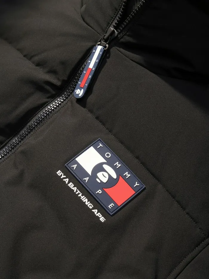 Tommy Hilfiger Tommy X Aape Exclusive Puffer Jacket Black Womens Coats and Jackets Gift Ideas