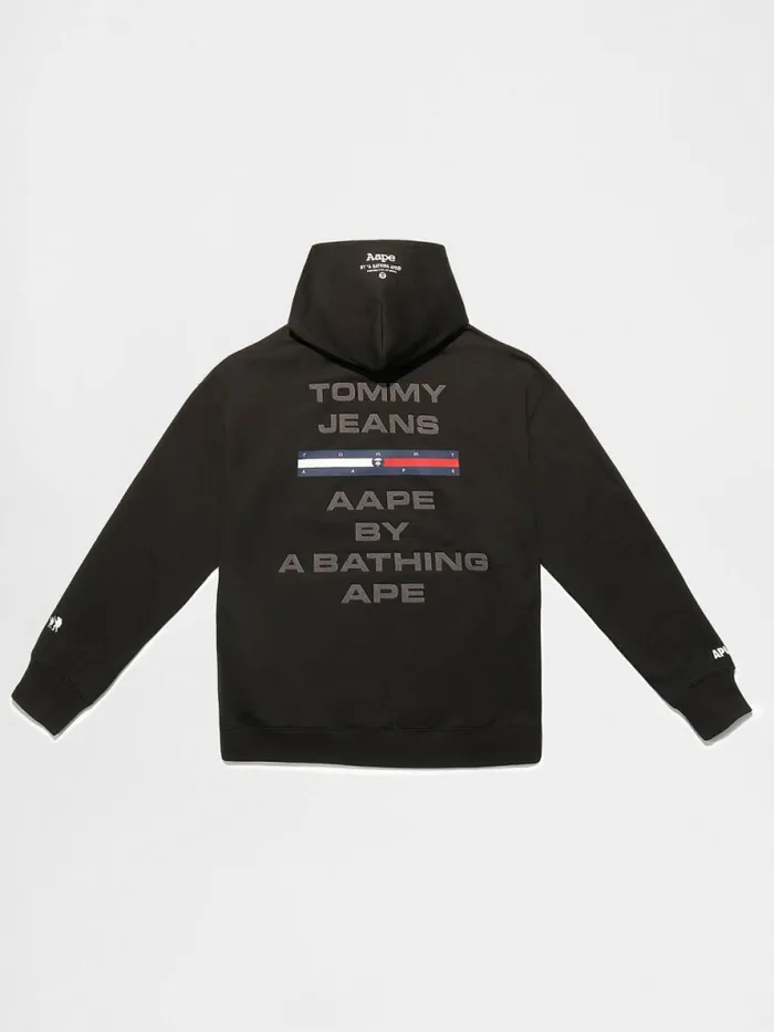 Tommy Hilfiger Tommy X Aape Hoody Black Mens Sweatshirts and Hoodies For Sale