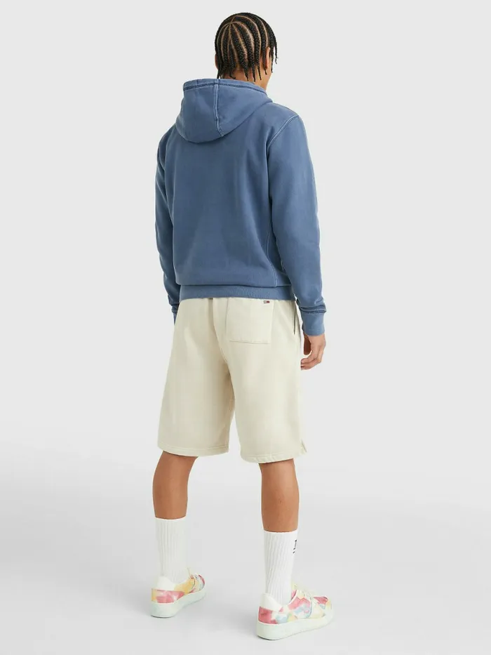 Tommy Hilfiger Tonal Circle Logo Fleece Hoody Twilight Navy Mens Sweatshirts and Hoodies Gift 4 You
