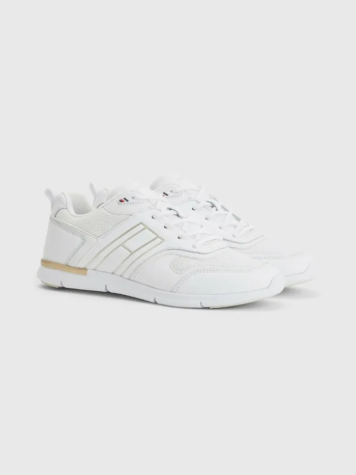 Tommy Hilfiger Tonal Flag Lightweight Trainers White Womens Trainers Gift 4 You Tommy Hilfiger Tonal Flag Lightweight Trainers White Womens Trainers Gift 4 You