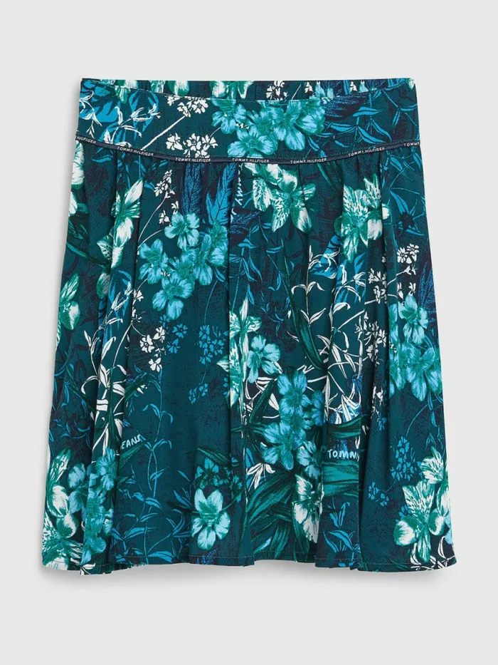 Tommy Hilfiger Tropical Floral Skirt Green Tropical Flower Girls Trousers Shorts and Skirts Casaul Tommy Hilfiger Tropical Floral Skirt Green Tropical Flower Girls Trousers Shorts and Skirts Casaul