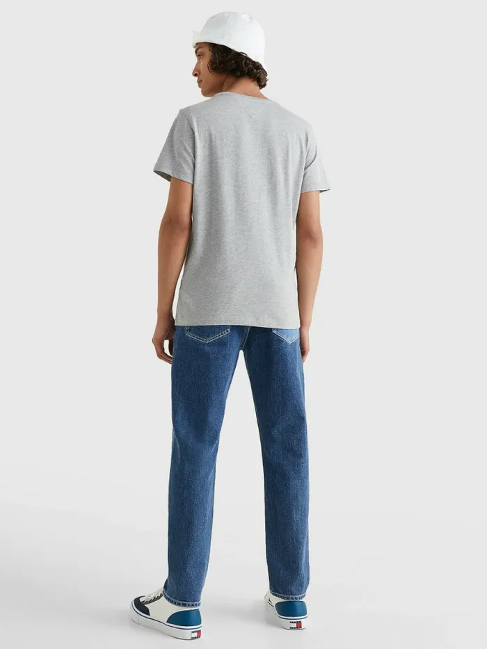 Tommy Hilfiger VNeck TShirt Lt Grey Htr Mens TShirts Near Me