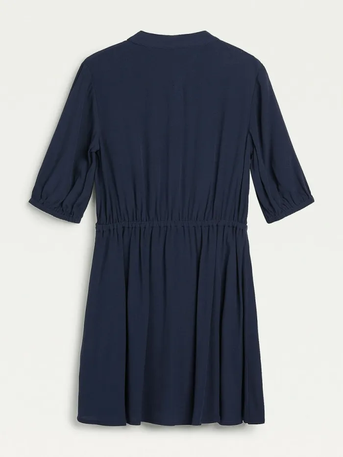 Tommy Hilfiger Viscose Pocket Dress Twilight Navy Girls Dresses Online