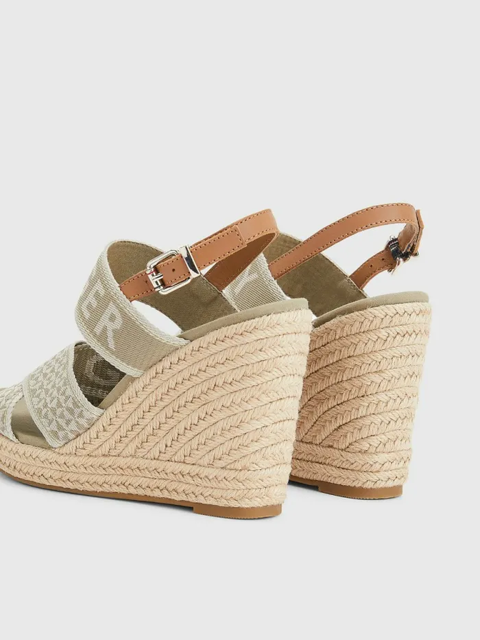 Tommy Hilfiger Webbing High Wedge Sandals Woodridge Womens Sandals Online