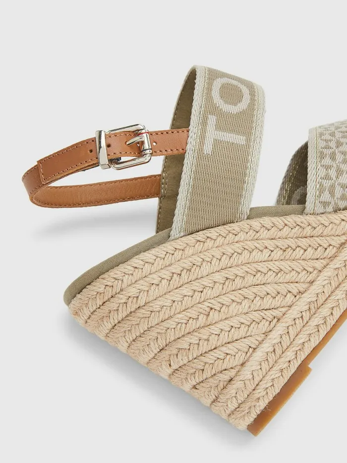 Tommy Hilfiger Webbing High Wedge Sandals Woodridge Womens Sandals Online