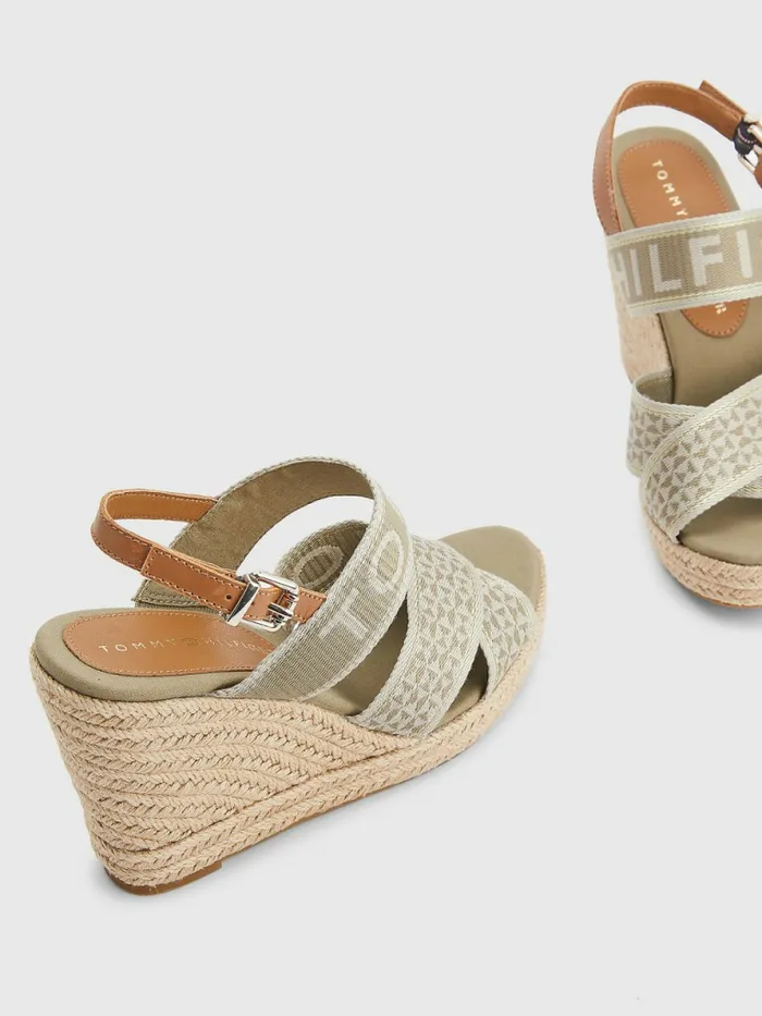 Tommy Hilfiger Webbing High Wedge Sandals Woodridge Womens Sandals Online