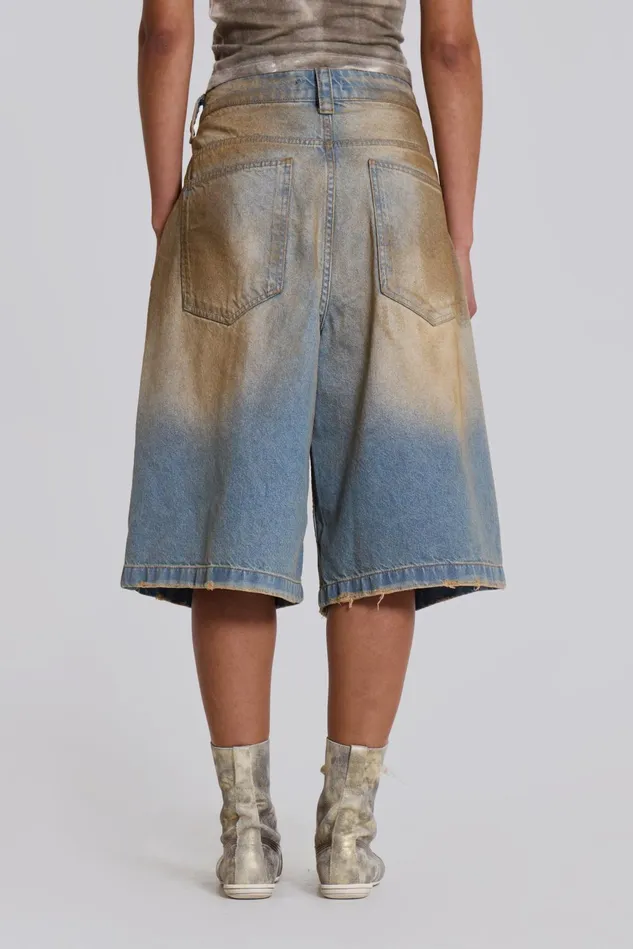 Tops Women Jaded London Shop Mud Wash Colossus Jorts