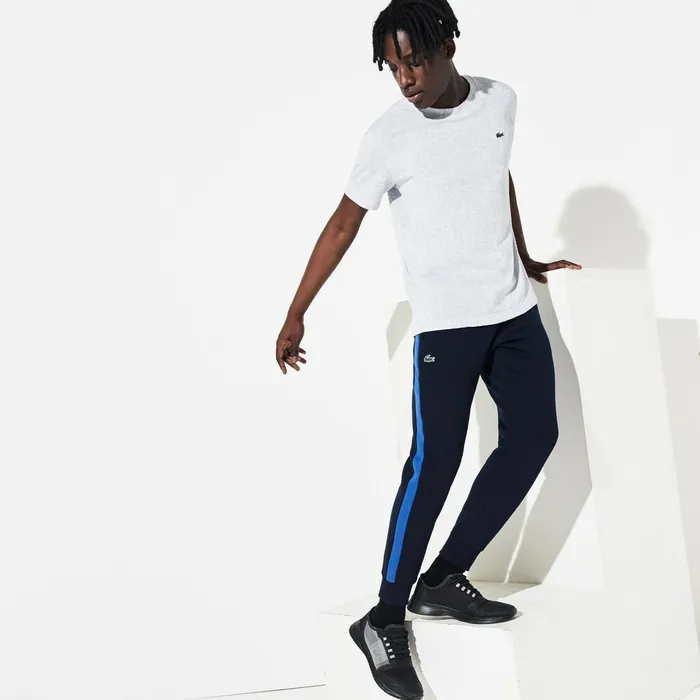 Tracksuits Lacoste Mens SPORT Colorblock Fleece Sweatpants Navy BlueBlueNavy Blue USA Tracksuits Lacoste Mens SPORT Colorblock Fleece Sweatpants Navy BlueBlueNavy Blue USA