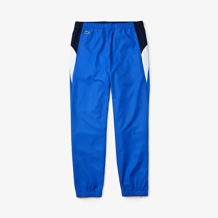 Tracksuits Lacoste Mens SPORT Colorblock JerseyLined Tracksuit BlueNavy BlueWhite Gift 4 You